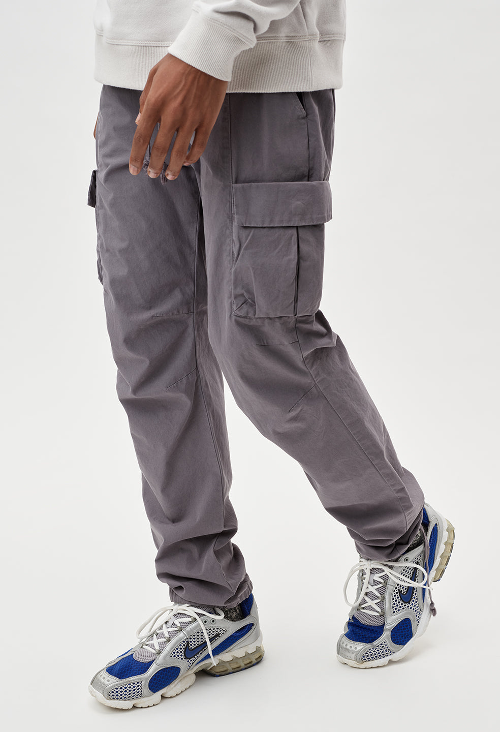 Buy Men Black Flap Cargo Pant with Pocket Zip and Detail Drawstring Waist  (KDB-269154482)